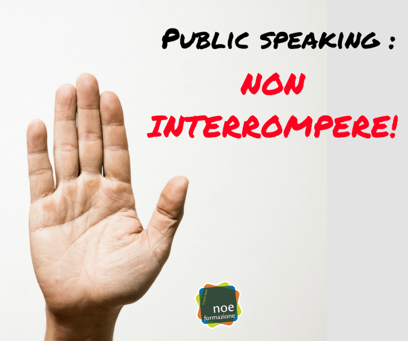 Come gestire le “interruzioni” durante il tuo public speaking?